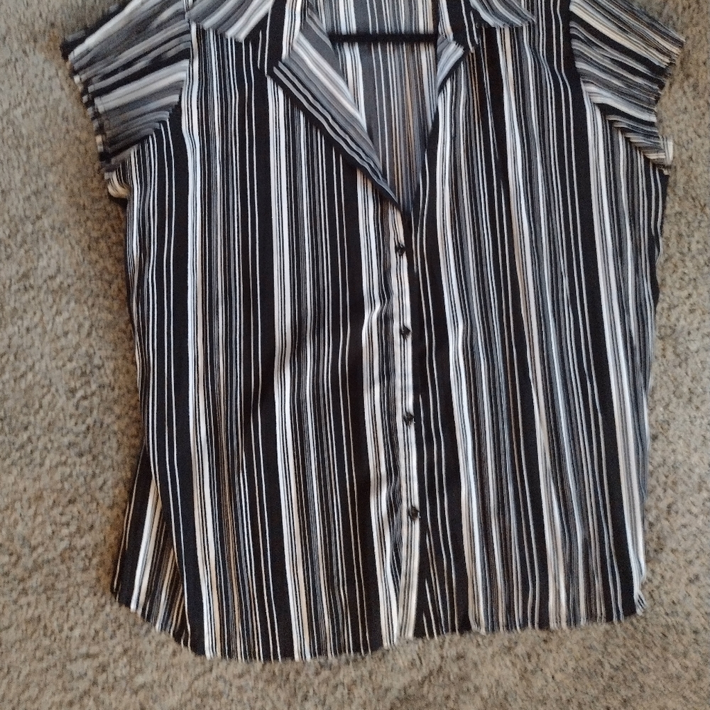 Office or dressy casual blouse. No iron